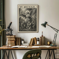 St. Michael Protector And Guardian Poster