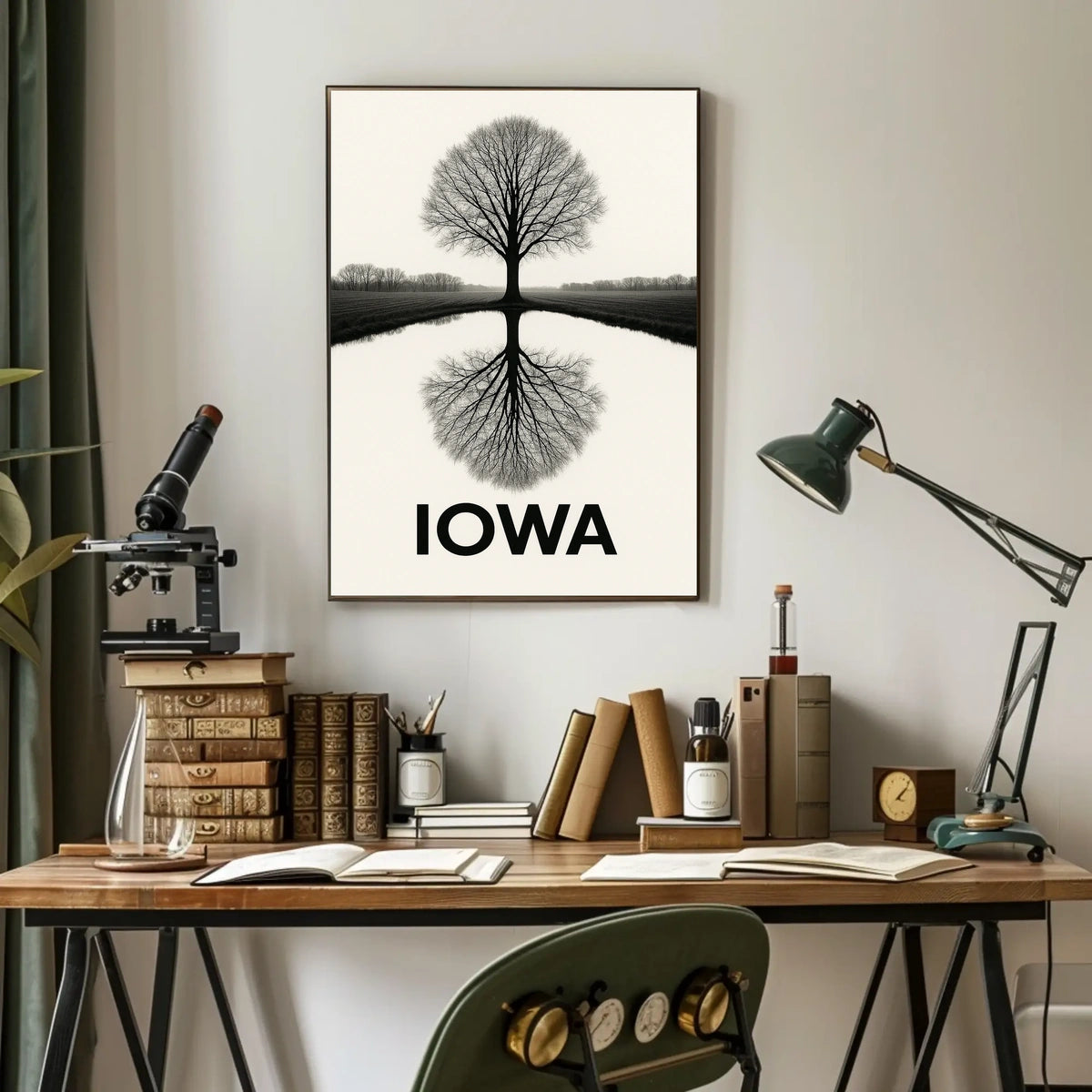 Iowa Reflections Poster