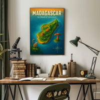 Madagascar An Island of Adventure Poster