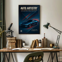Auto Artistry Exhibition Poster