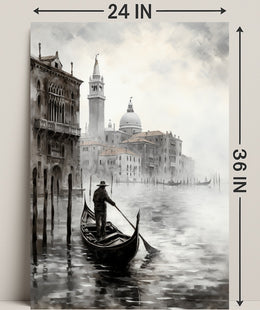 Venetian Gondola Journey Poster