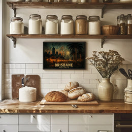 Brisbane Nights Poster