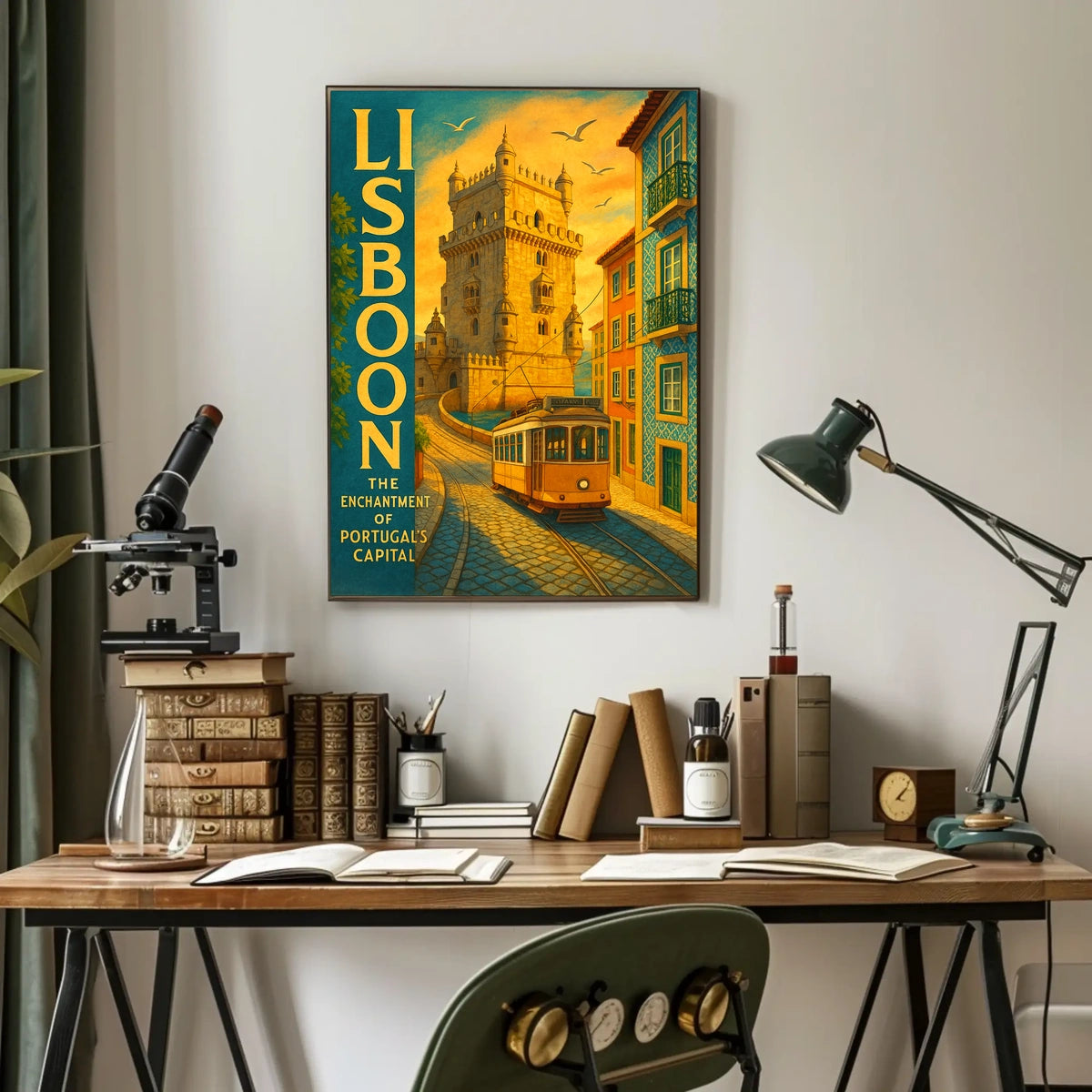 Lisbon The Enchantment of Portugals Capital Poster