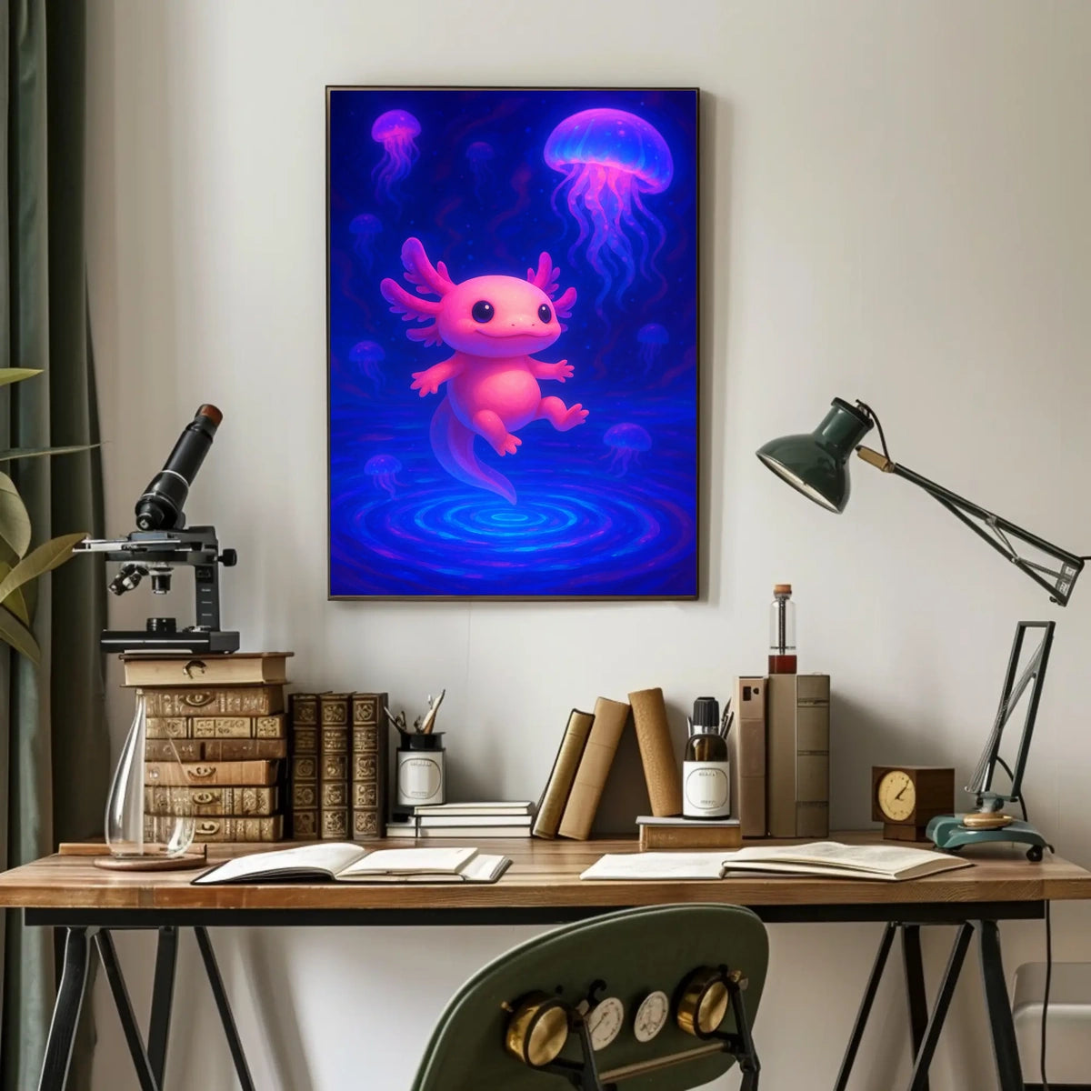 Enchanted Underwater World Poster