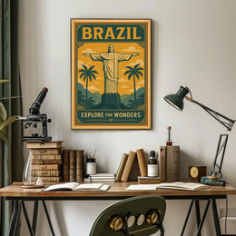 Explore the Wonders of Brazil Poster