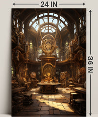 The Steampunk Observatory Poster