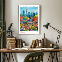 Toronto Flower Market 2024 Poster PosterGoat