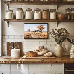 Autumn Serenity in the Countryside Poster