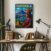 Guatemala Cultural Heritage Poster