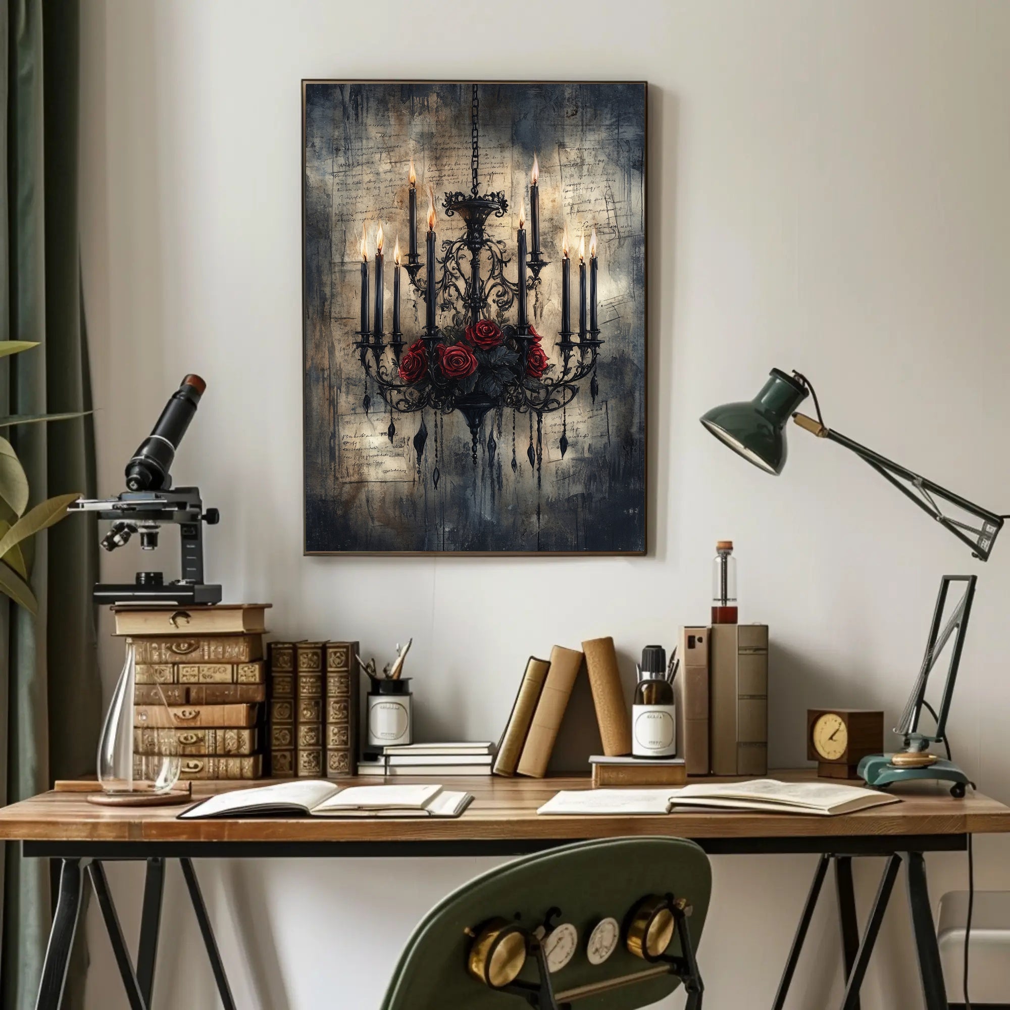 Gothic Elegance Poster