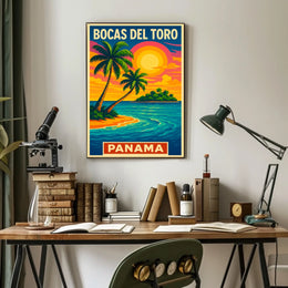 Bocas Del Toro Tropical Paradise Poster