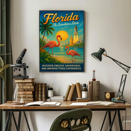 Florida The Sunshine State Poster