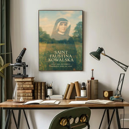 Saint Faustina Kowalska Poster