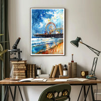 Santa Monica Pier Poster PosterGoat
