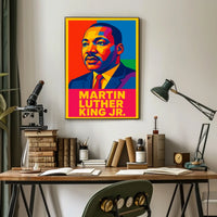 Martin Luther King Jr. Iconic Leader Poster