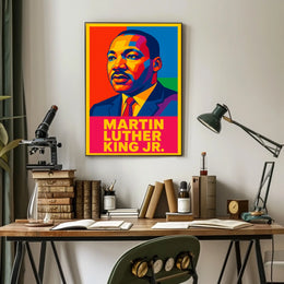 Martin Luther King Jr. Iconic Leader Poster