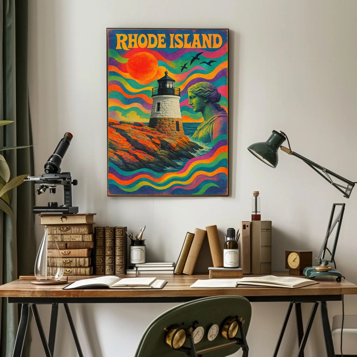 Rhode Island Vibes Poster