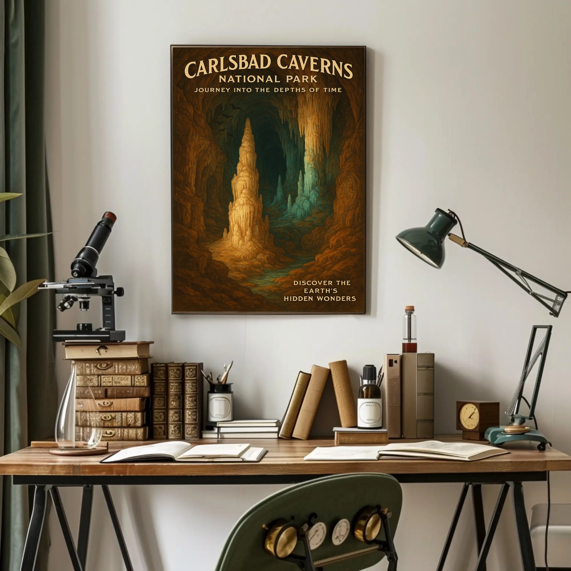 Carlsbad Caverns National Park Wall Art Print