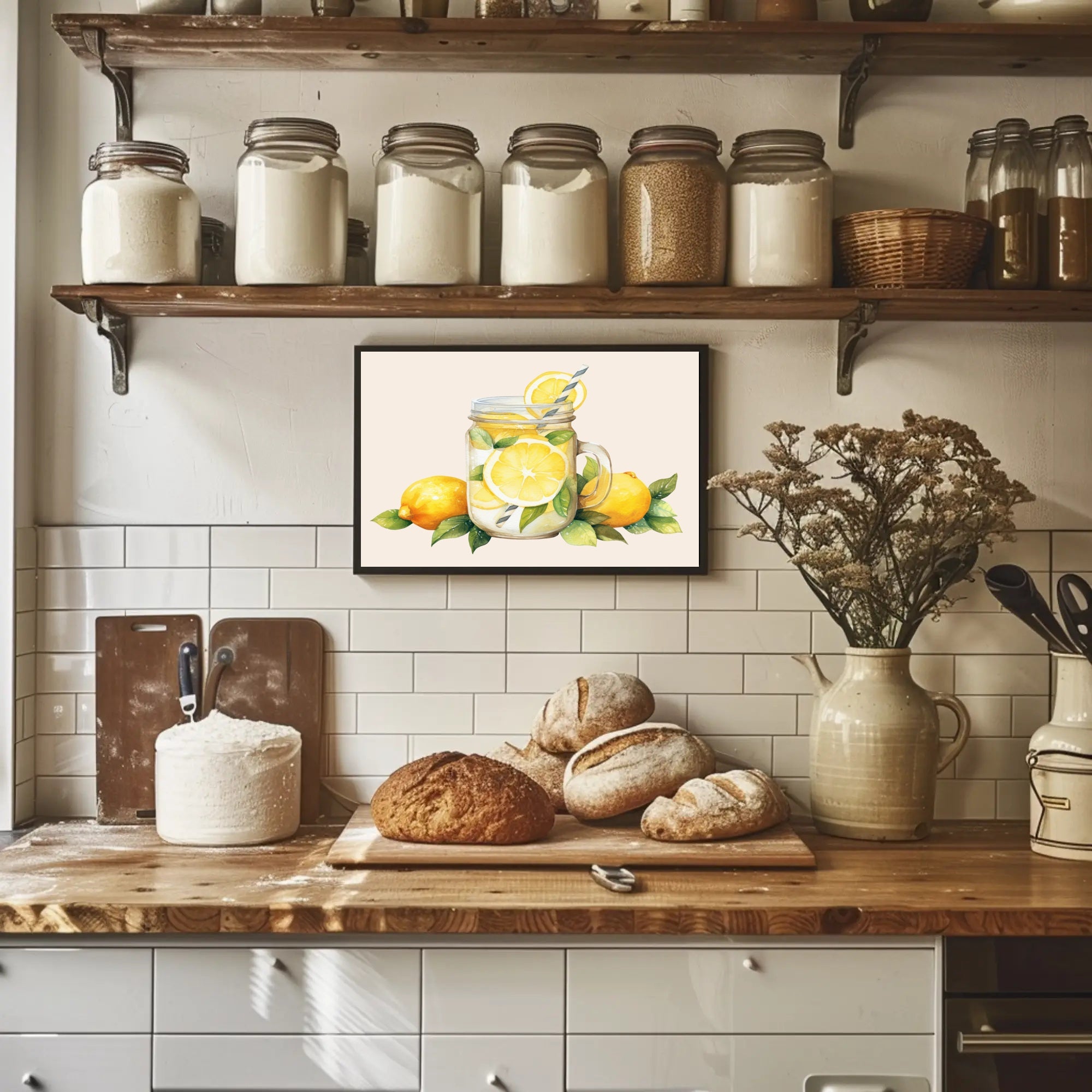Refreshing Lemonade Delight Poster