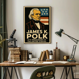 James K. Polk 11th President Poster