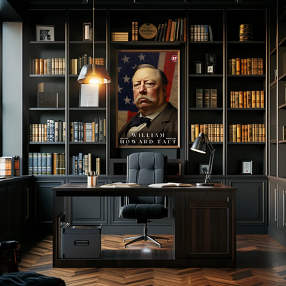 William Taft 27th President Of The United States Portrait