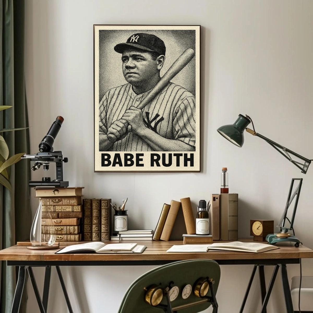 Babe Ruth Baseball Legend Poster