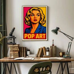 Pop Art Portrait Poster