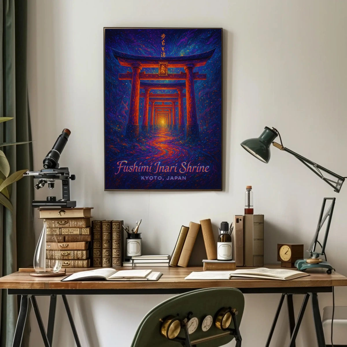 Fushimi Inari Shrine Kyoto, Japan Poster