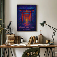 Fushimi Inari Shrine Kyoto, Japan Poster