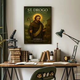 St. Drogo The Patron of Miracles and Solitude Poster PosterGoat