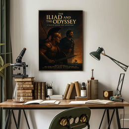 The Iliad and The Odyssey A Tale of Honor and Adventure Poster