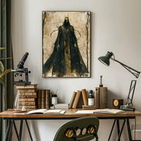 Mysterious Hooded Figure Poster in Fantasy or Mythology PosterGoat