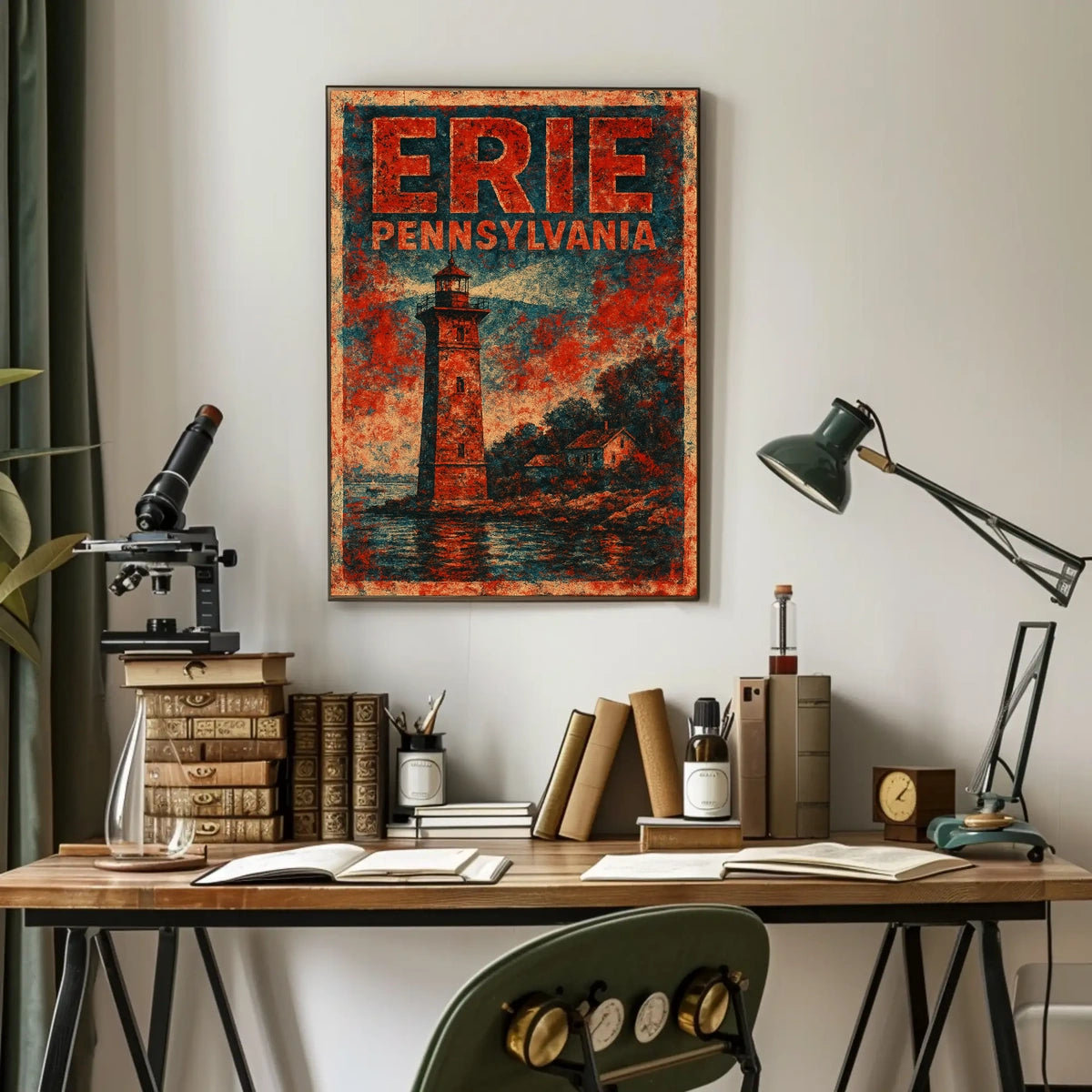 Erie, Pennsylvania Lighthouse Poster