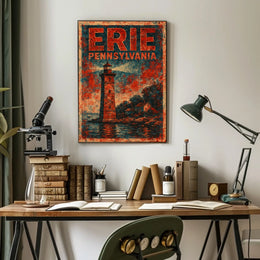 Erie, Pennsylvania Lighthouse Poster