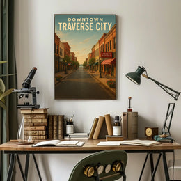 Downtown Traverse City Poster