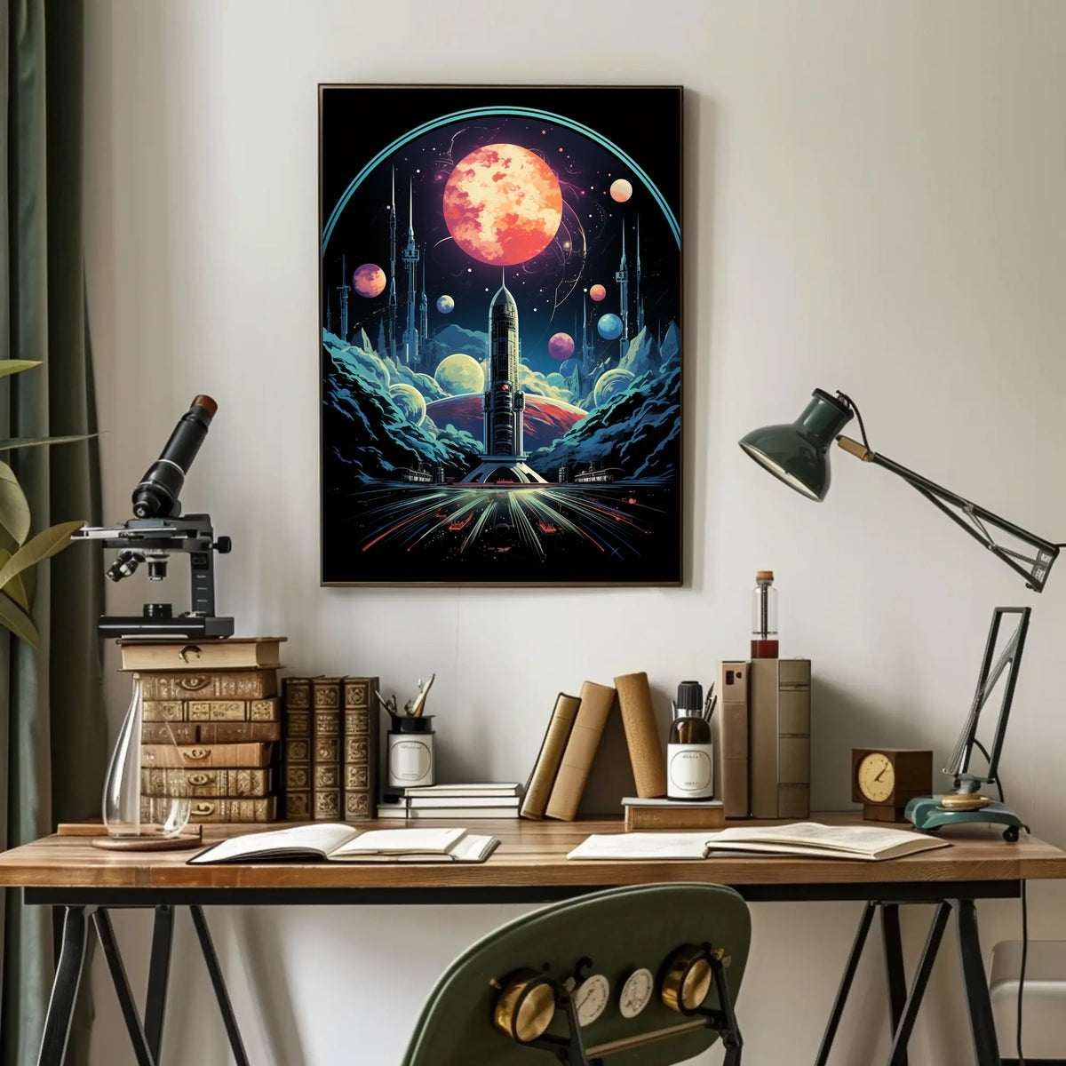 Cosmic Exploration Poster
