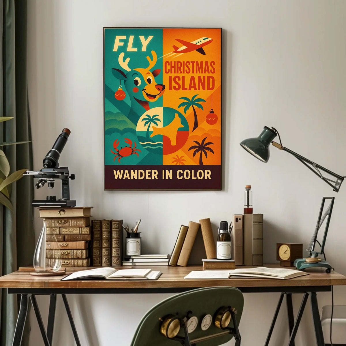 Fly to Christmas Island Poster