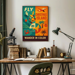Fly to Christmas Island Poster