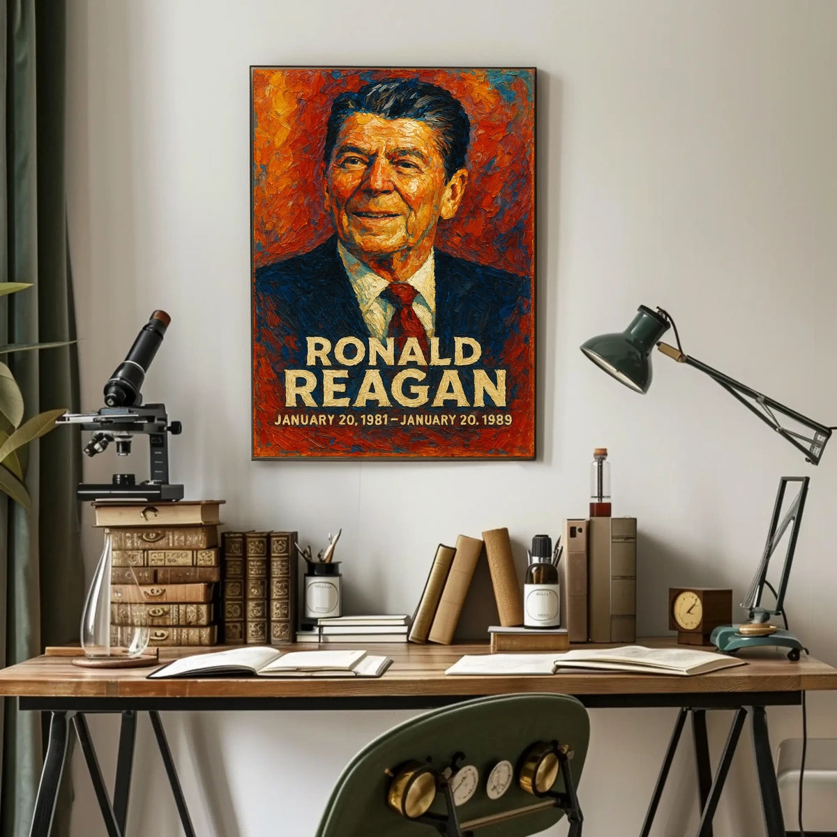 Ronald Reagan 40th President Poster