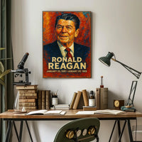 Ronald Reagan 40th President Poster