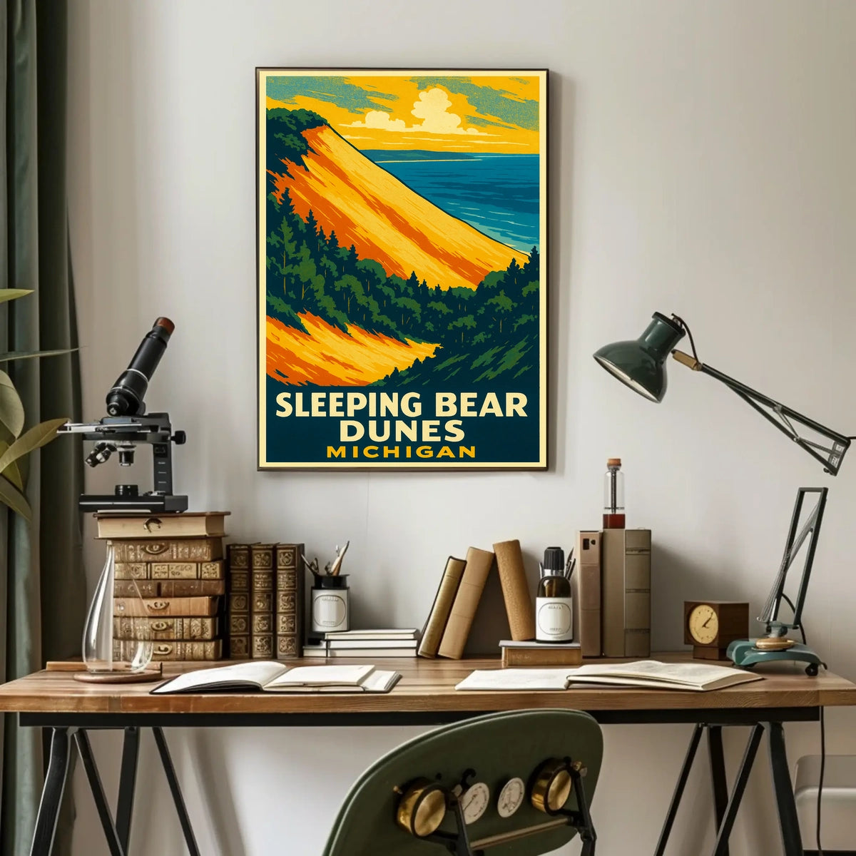 Sleeping Bear Dunes Michigan Poster