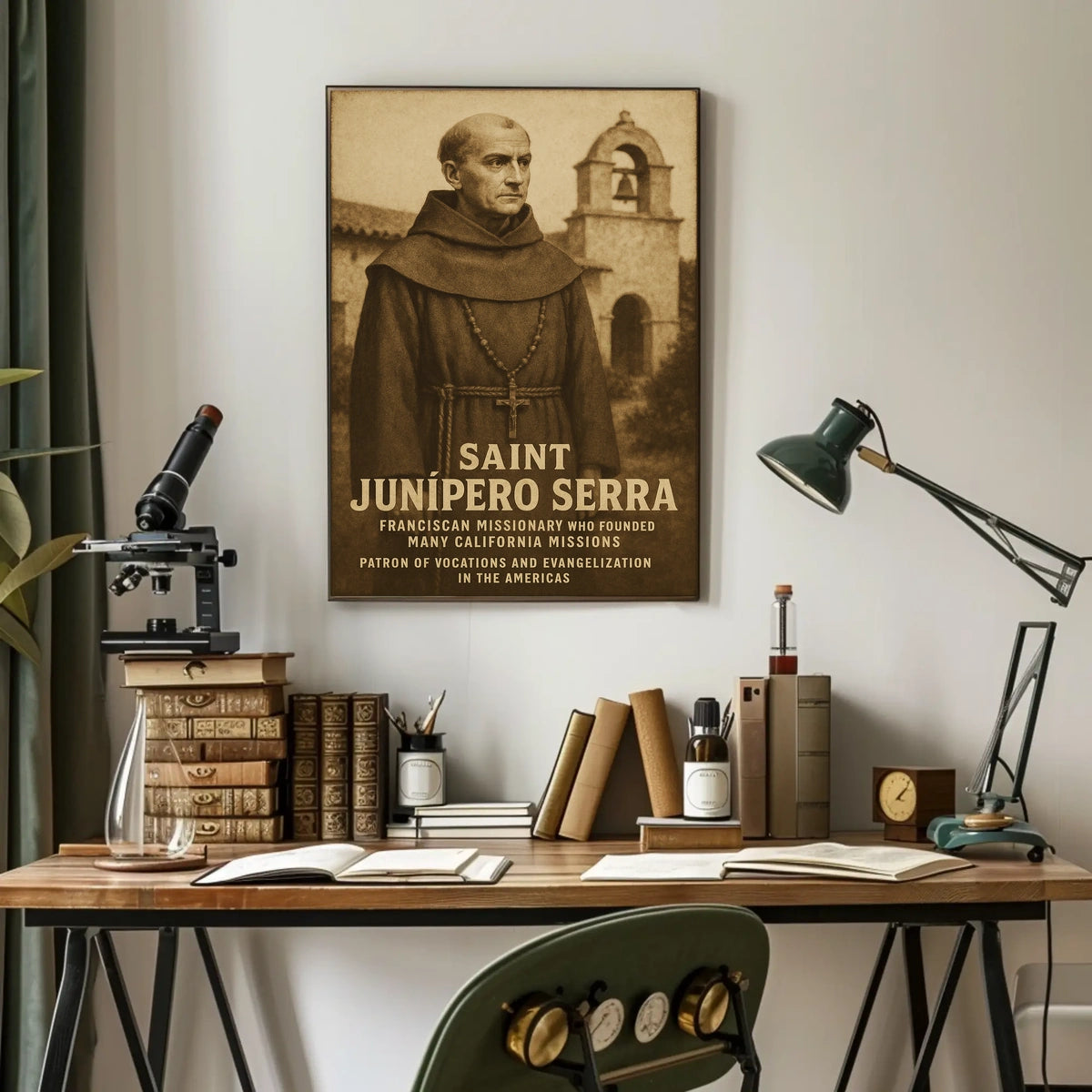 Saint Junípero Serra Poster