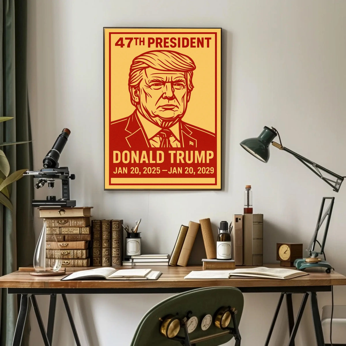 Donald Trump 47th President Poster