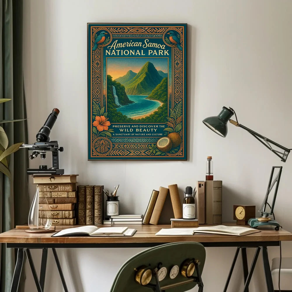 Preserve and Discover the Wild Beauty Poster