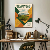 Colchagua Valley, Chile A Journey Poster