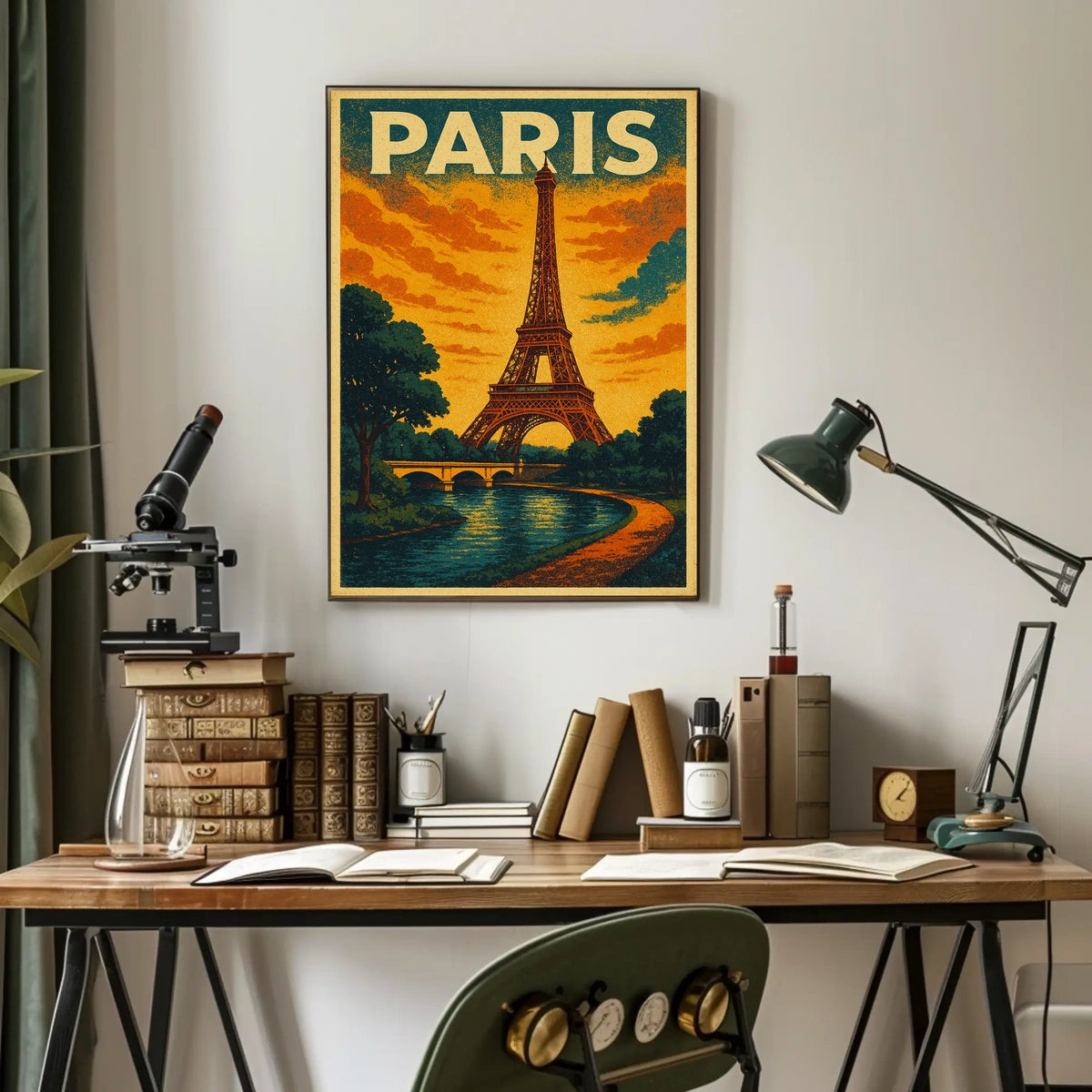 Paris Travel Poster