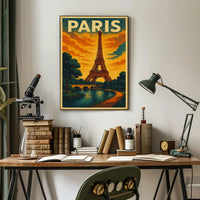 Paris Travel Poster