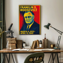 Franklin D. Roosevelt Presidential Poster