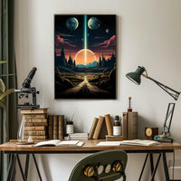 Cosmic Landscape Poster