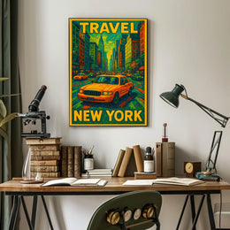 Travel New York Poster